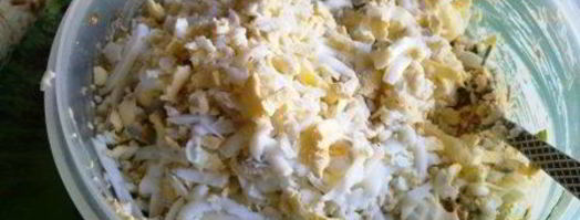 рулет из лаваша с рыбой. Шаг 5