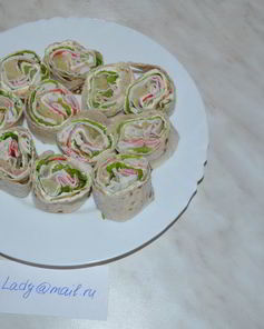 Рулет из лаваша