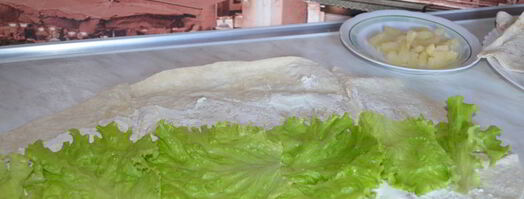 рулет из лаваша. Шаг 3