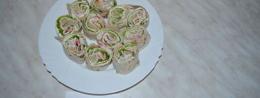 рулет из лаваша. Шаг 7