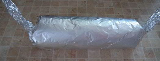 рулет из мясной вырезки с вишней. Шаг 12