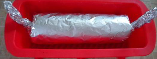 рулет из мясной вырезки с вишней. Шаг 13