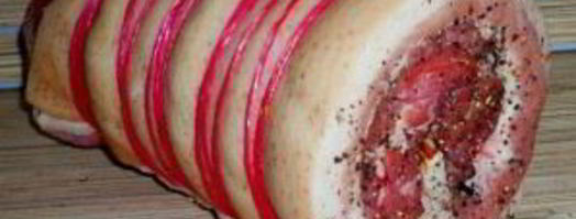 рулет из пузанины в духовке. Шаг 5