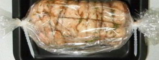 рулет из пузанины в духовке. Шаг 6