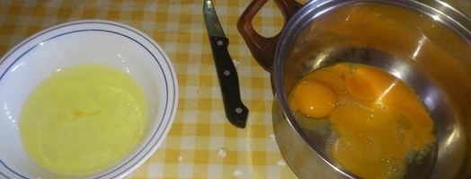 рулет из шпината с творогом. Шаг 2