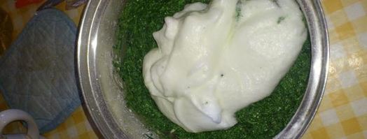 рулет из шпината с творогом. Шаг 6