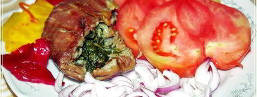 рулет из свекольной ботвы. Шаг 18