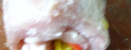 рулет из свинины с паприкой и чесноком. Шаг 3