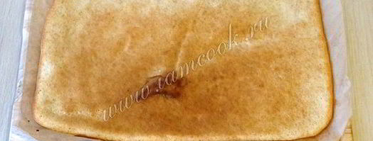 рулет с брусникой. Шаг 7