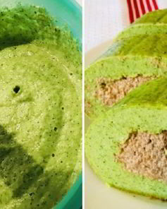 Рулет с сыром и грибами