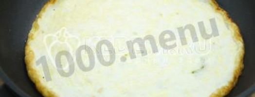 рулет с сыром и зеленью. Шаг 4