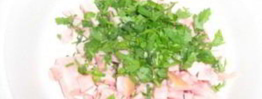 рулет с ветчиной. Шаг 2