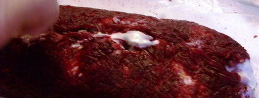 рулет селедка в шубе. Шаг 14