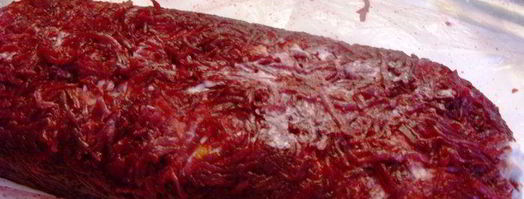 рулет селедка в шубе. Шаг 15