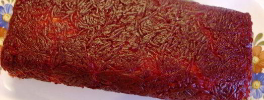 рулет селедка в шубе. Шаг 17