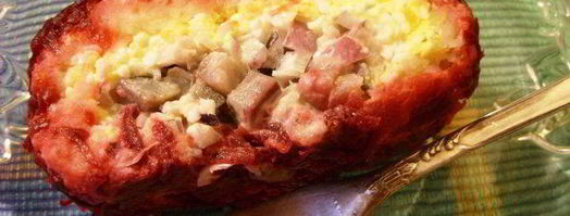 рулет селедка в шубе. Шаг 19