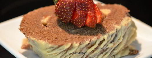 рулет шоколадный с арахисовой пастой. Шаг 10