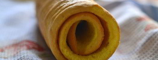 рулет вишня в белом шоколаде. Шаг 13