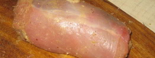 рулетики из кролика с потрошками и грецкими орехами. Шаг 3