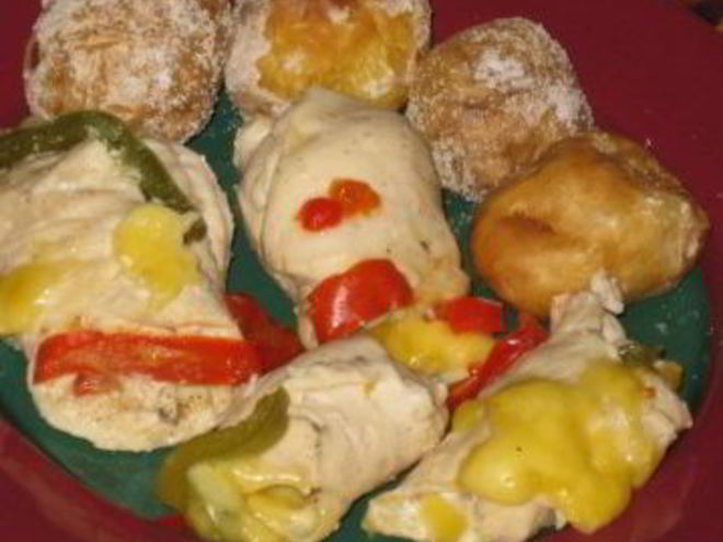 Рецепт рулетиков из куриной грудки