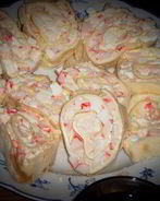 Рулетики с мягким сыром