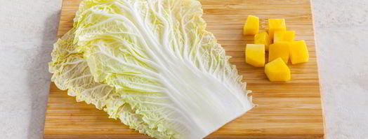 рулетики с рисом и креветками. Шаг 3