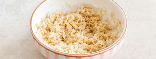 рулетики с рисом и креветками. Шаг 5