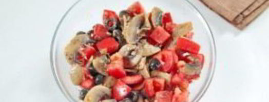 рулетики с томатами и грибами. Шаг 5