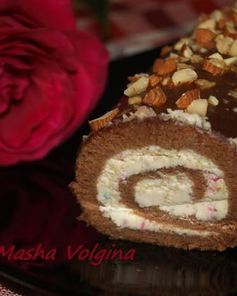 Шоколадный рулет Фантазия