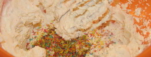 шоколадный рулет фантазия. Шаг 12