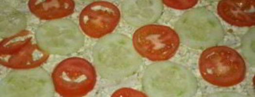 вегетарианские рулеты из лаваша. Шаг 2