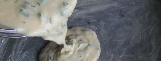 яичный рулет с копченой сельдью. Шаг 2