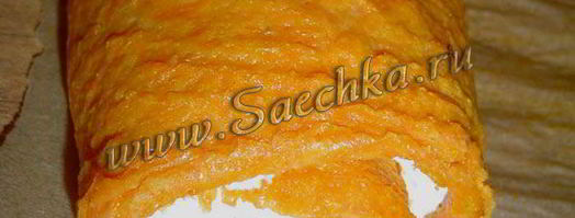 закусочный рулет из моркови. Шаг 9