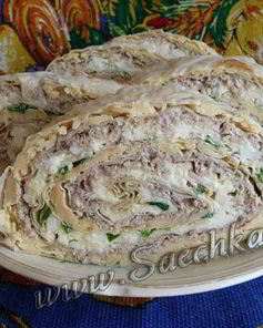 Закусочные рулетики к праздничному столу