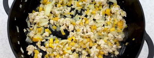 запеченный рулет из лаваша. Шаг 5