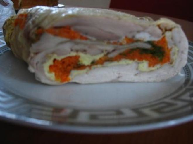 Рецепт руляды из курицы
