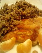 Рыба маринованная лимонным соком