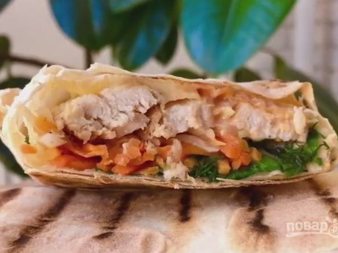 Рецепт шаурмы по-домашнему