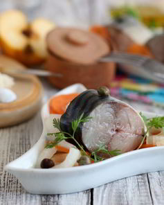 Скумбрия, маринованная