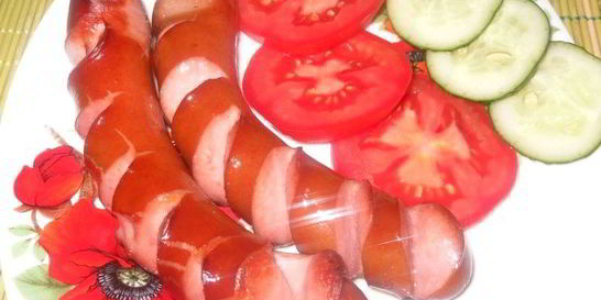 Сосиски, жареные в мультиварке