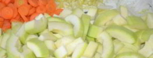 соте из баклажанов и кабачков. Шаг 2