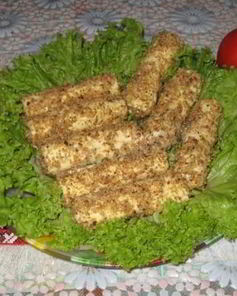 Сырные палочки из крабовых — оригинальная закуска