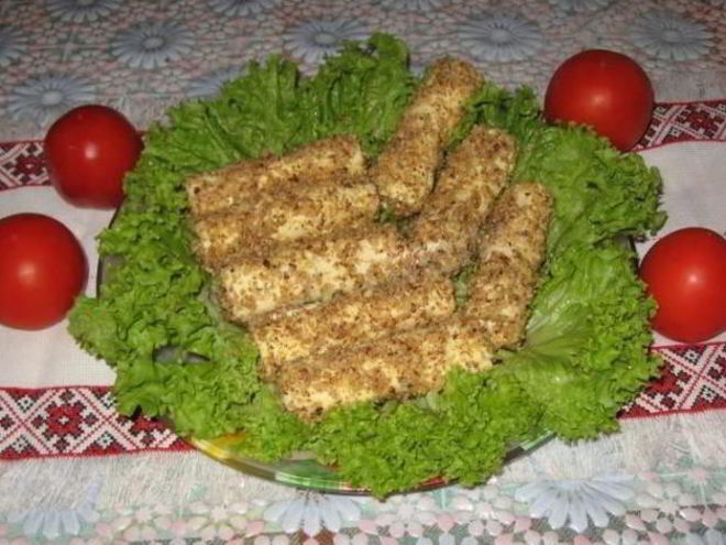 Рецепт сырных палочек из крабовых — оригинальной закуски