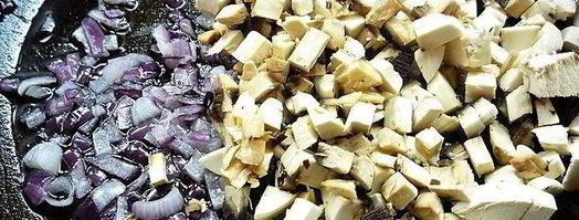 куриные тарталетки с рисом и овощами. Шаг 4