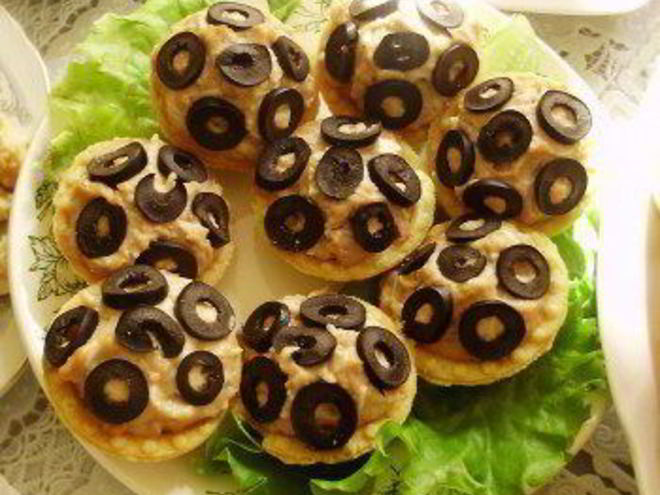 Рецепт пате в тарталетке