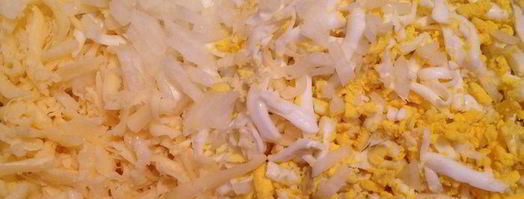 сырные тарталетки с тунцом. Шаг 3