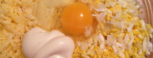 сырные тарталетки с тунцом. Шаг 4