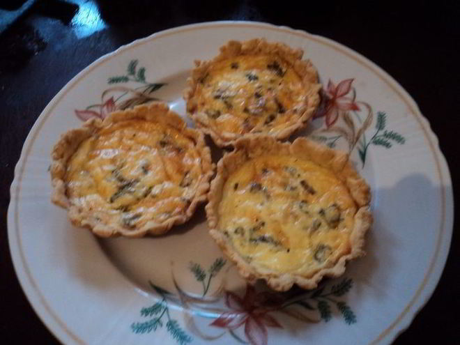 Рецепт сырных тарталеток