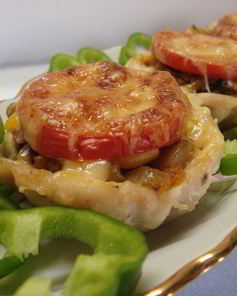 Тарталетки из куриного филе