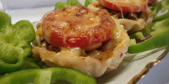 Тарталетки из куриного филе